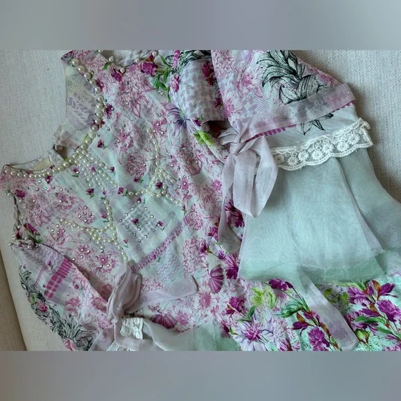 Farah Talib Aziz Printed Tunic - Picture 6 of 8